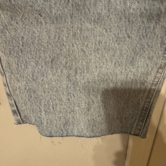 Wild Fable High Rise Curvy Straight Jeans Size 8 NWT 32" Inseam Blue Denim - Picture 6 of 11